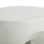 Outdoor Round Top Side Table / End Table, Living Room Accent Table - Antique White