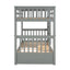 Bunk Bed With Ladders And 2 Storage Drawers