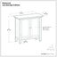 Redmond - Low Storage Cabinet - Hickory Brown