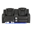 Benz - Power Recliner Set With LED Lighting And USB Charging