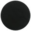 Stain Pedestal Accent Table Elegant Design With Round Top - Black