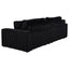 Clifford - Upholstered Dual Power Chaise Sofa - Black