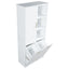 Freestanding Tall Storage Cabinet With 2 Tilt Out Hampers