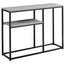 Accent Console Table For Entryway, Contemporary & Convenient Design - Gray