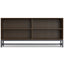 Banting - Low Wide Bookcase - Walnut Brown