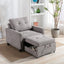 Hannah - Woven Convertible Armchair