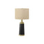 Lighting, Table Lamp, Resin, Contemporary - Black / Cream