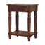 Turned Legs Drawer Table