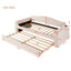 Upholstered Daybed With Storage Armrests, Trundle And Latest Integrated tooth Audio System