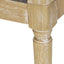 Curved Backrest Accent Chair
