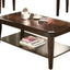 Docila - 3 Piece Pack Coffee With End Table (Set of 3) - Walnut