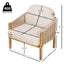 Grotta - Outdoor Wood Club Chair (Set of 2)