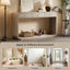 Console Table With 3 Drawers And Display Shelf