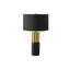 Lighting, Table Lamp, Concrete, Contemporary - Black / Gold