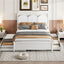 Platform Bed With With 2 Big Drawers And Trundle