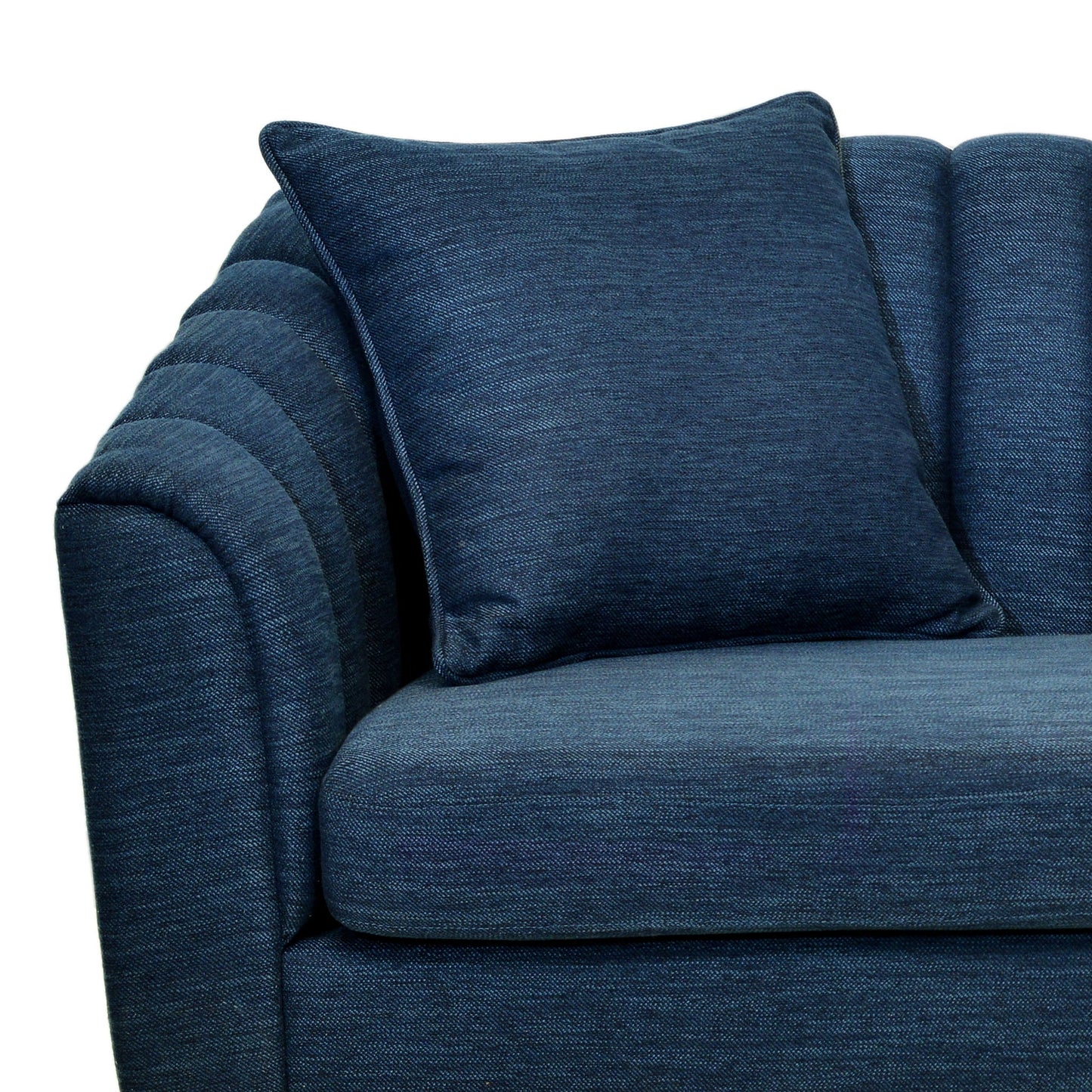 Contemporary 3 Seater Sofa With Accents