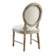 Upholstered Dining Chairs (Set of 2) - Brown