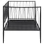 Vertigo - Twin Daybed With Slatted Support - Matte Black