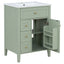 Bathroom Vanity With Sink, Soft Closing Cabinet