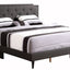 Button Tufted Bed Charming For Cozy Spaces