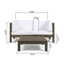 Oana - 3 Piece Love Seat Set With Coffee Table