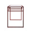 Yasin - Glass Top Writing Desk