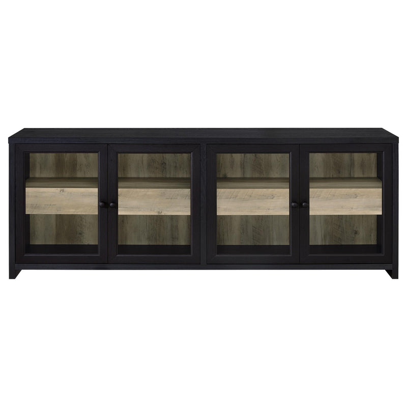Kennison - TV Stand - Black