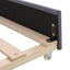 Upholstered Bed With Storage And Twin Trundle, USB Charging Ports