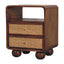 Larissa - 2 Drawer Nightstand - Brown