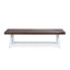 Tranquilizer - Outdoor Acacia Wood Bench With Slat Panel Design