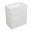 Double Sinks Bathroom Vanity Set With 2 Ceramic Basins