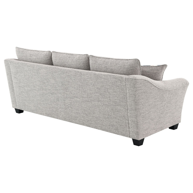 Mingle ] Upholstered Sofa - Light Gray
