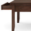 Artisan - Square Coffee Table - Russet Brown