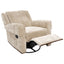 Manual Recliner Chair With Swivel Rocker Function, Dual Recline Angles