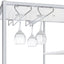 Draper - 5 Shelf LED Wine Cabinet With Pull Out Drawer - Gloss White