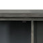 Velika - Weathered Console Table With 1 Open Compartment Storage - Gray