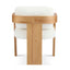 Dining Chairs With Pillow Back (Set of 2)