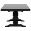 Extension Dining Table Set With Expandable Table With Upholstered Wingback Chairs