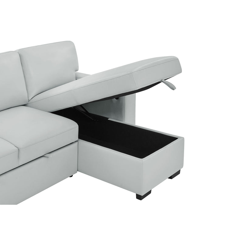 Tracey - Sofabed With Pullout - Silver