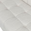 Contemporary Mid-Century Charm 3 Seater Sofa With Button Tufted Waffle Stitching