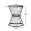 Lassen - Modern Outdoor Side Table With Hourglass Design
