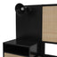Bed Frame With 2 Nightstands Elegant Design With Lamps