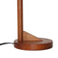 Nightstand Desk Lamp With Cone Shade For Eye Protection - Brown