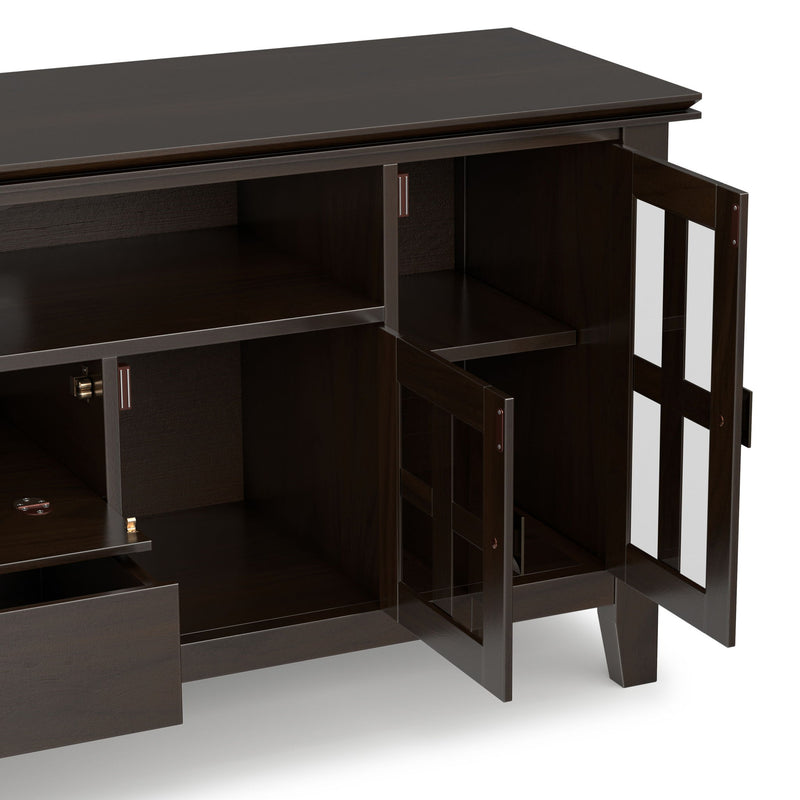 Artisan - TV Media Stand - Tobacco Brown