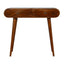 Solid Wood Curved Edge Console Table