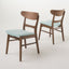 Dining Chairs With Cushioned Seat (Set of 2)