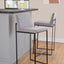 Fuji - Contemporary High Back Barstool Elegant Design