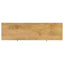 Harmony - 2 Drawer Table With Sled Base In Tones Accents - Natural