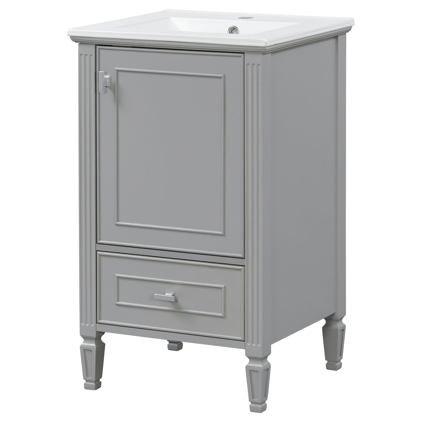 Retro Bathroom Vanity With Sink