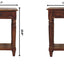 Turned Legs Drawer Table